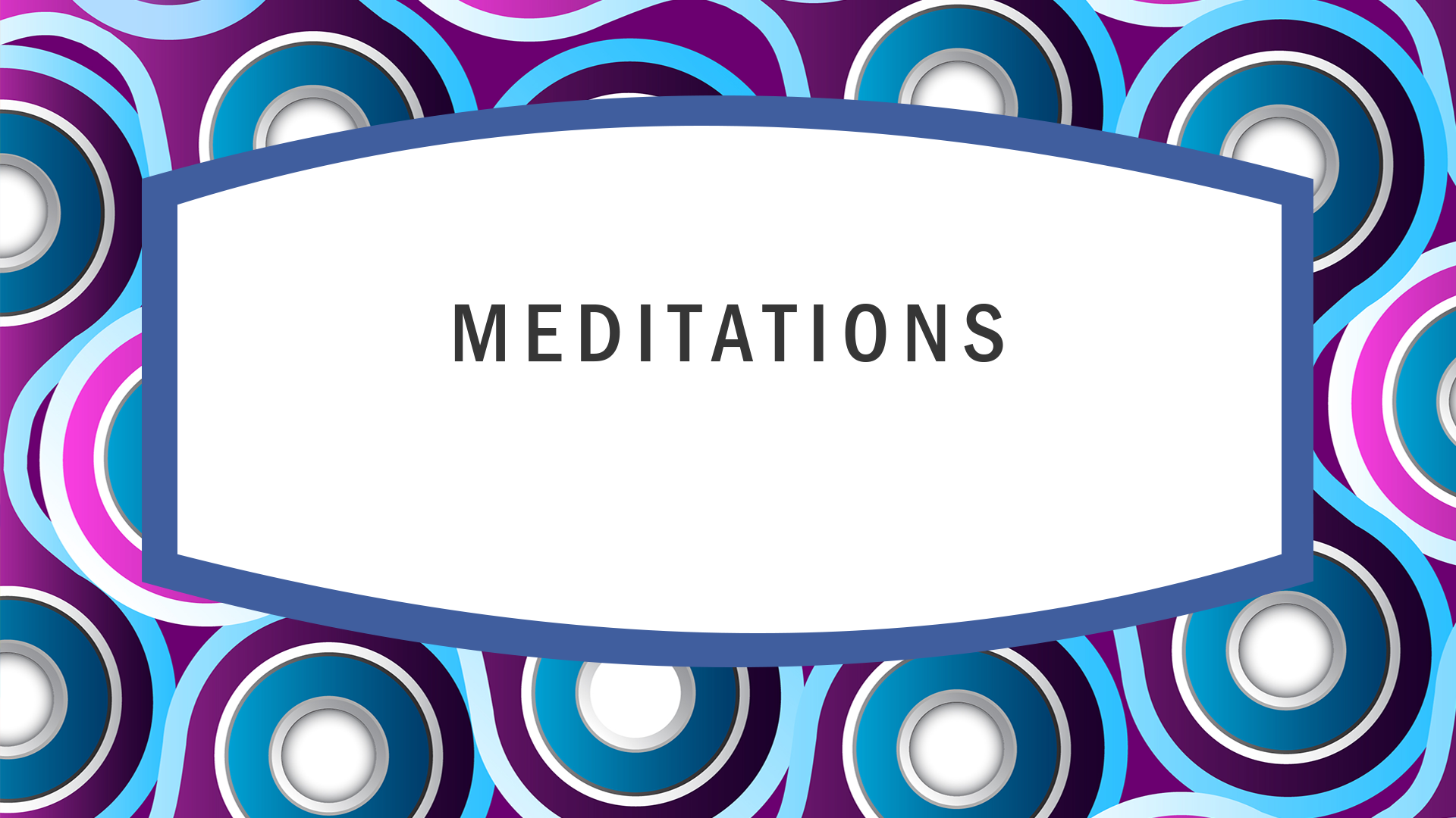 Meditations